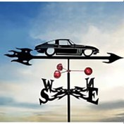 Resim Rogfer Bahçe Ve Dış Mekan Dekoru İçin Paslanmaz Çelik Falcon Rüzgar İkonu, Dayanıklı Taşlı Araç Modeli, Ev Dekoru Aksesuarı 