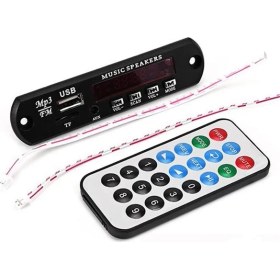 Resim Aux Usbsd Çevirici Dijital Göstergeli Mp3 Player 