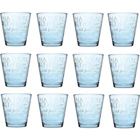 Resim Paşabahçe Su Bardak City Pop 250 ML Su Bardağı 12 Li Turkuaz 