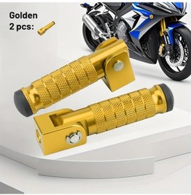 Resim Cloudstore Altın Cnc Katlanır Ayaklık Elektrikli Scooter M8 Dişli Aksesuar 