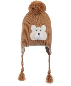 Resim Benitto Kids Kitti 4-8 Yaş Erkek Çocuk Bere Kahve 