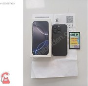 Resim Apple iPhone 16 Pro İkinci El TR | 256 GB | Siyah İkinci El CENAY TELEKOM İPHONE 16 PRO 256GB 70 GÜNLÜK HATASIZ PİL %100
