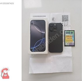 Resim Apple iPhone 16 Pro İkinci El TR | 256 GB | Siyah 