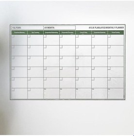 Resim River World Manyetik Yapışkanlı Bir Aylık Program Planlayıcı Takvim 85x56 cm 