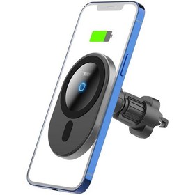 Resim Bl32 15w Magsafe Uyumlu Araç İçi Wireless Şarj Cihazı 