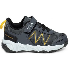 Resim Celira Rym Füme Sarı Erkek Çocuk Treking Kısa Bot Ayakkabı Füme - Sarı 