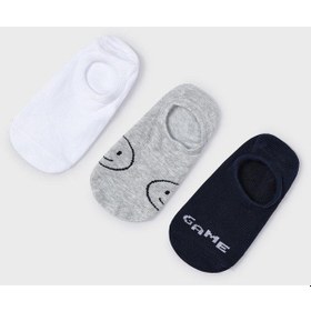 Resim Mayoral Unisex Çocuk Patik Çorap Set 3lü 
