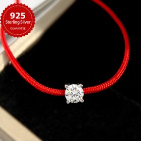 Resim Parlayan 0.5ct Moissanit Bileklik 925 Ayar Gümüş Örgülü Bileklik Sevgililer Günü Hediyesi Kadınlar İçin Lüks Takı En İyi Hediye Sevgiliye Gümüş Ağırlık Yaklaşık 1g, Moissanit: 0.5ct 