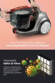 Resim GoldMaster Megaline Antrasit 32 Parça Avantajlı Elektronik Evlilik Paketi Elektrikli Mutfak Çeyiz Seti 