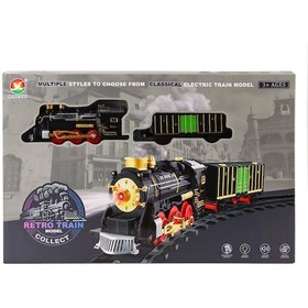 Resim 699-69a Sesli Işıklı Şarjlı Dumanlı Tren Seti -karsan Oyuncak 