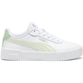 Resim Puma Carina 2.0 Jr Çocuk Beyaz Sneaker Ayakkabı 38618515 