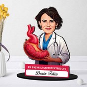 Resim En Başarılı Kadın Gastroentrolog Karikatürlü Biblo 