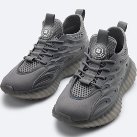 Resim Avva Erkek Gri Nefes Alan Hafif Sneaker Ayakkabı A41Y8023 