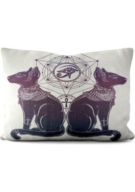 Resim Paradero Antik Mısır Büyük Yastık Kılıfı 