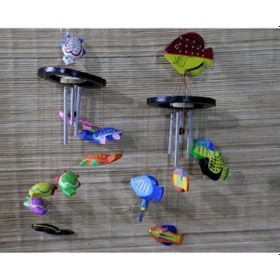 Resim Hayvan Figürlü Rüzgar Çanı Model 1 Çok Renkli 