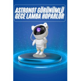 Resim Projeksiyon Astronot Lamba Speaker Sevimli Astronot Bluetooth Hoparlör 
