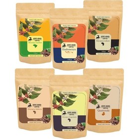 Resim Addis Ababa Coffee Dünya Kahveleri French Press 6 x 100 G 