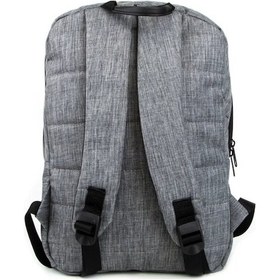Resim Seyahat Tip Sırt Çantası Su Geçirmez Keten Kumaş Laptop Bölmeli 40x30 Cm Çok Renkli 