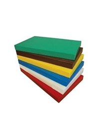 Resim Med Beyaz Polietilen 30X50X4 Cm Tavuk Kesme Tahta ve Panosu 