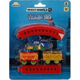 Resim Ohbe Express Maxx Wheels Mini Tren Seti 11 Parça 
