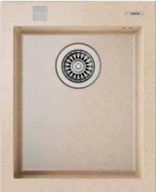 Resim Teka Forsquare 34 x 40 Tezgah Üstü Granit Eviye Avena Beige 