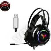 Resim VOOKA Togo 7.1 A Rgb Profesyonel Gaming Mikrofonlu Gamer Oyuncu Kulaklığı Pc Ps Xbox Işıklı Rengarenk 