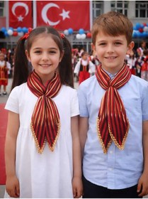 Resim ASYA PAZARLAMA Erkek Kız Çocuk Fular, Çocuk Bandana, Karadeniz Keşan, Çocuk Okul Gösteri Bel Kuşağı, Keşan 