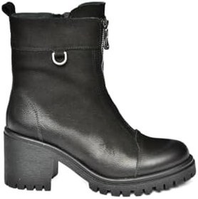 Resim fox SHOES R654095903 Hakiki Deri Kalın Topuklu Kadın Bot 