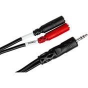Resim Mena Rise 3.5 mm. TRS (M) - Dual 3.5 mm TS (F) Stereo Breakout Kablo (YMM-261) 1083189 
