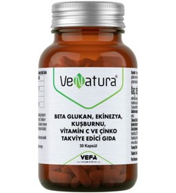 Resim Beta Glukan, Ekinezya, Kuşburnu, Vitamin C, Çinko 30 Kapsül 