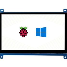 Resim Waveshare 7 İnch Hdmı Lcd Kapasitif Dokunmatik Ekran Ips 1024x600 C 