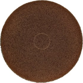 Resim Zemin Yer Yıkama Pedi Kahverengi 17'' 43 cm 