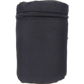 Resim Mufunye Fy-2 Siyah Lens Çantası - Su Geçirmez, Şok Emici, Çoklu Model Uyumlu, Ekstra Kalın Koruyucu Lens Kılıfı 