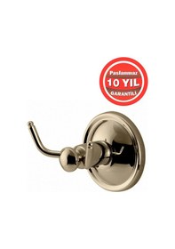 Resim Çelik Banyo Paslanmaz Pirinç Mat Siyah Bella Bornzoluk Askılık Sarı 