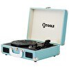 Resim Ktools Nostalgie K344 Bluetoothlu Çanta Mavi Pikap 
