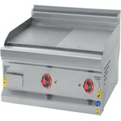 Resim CSA İnox Karacasan Endüstriyel 900 Seri Set Üstü Elektrikli Yarı Kanallı Izgara 