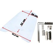 Resim Motosiklet Ön Siperlik Camı Büyük Boy (Cbf- Ybr - Cg - Sct - Cup) 