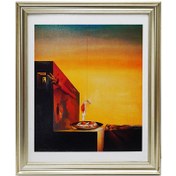 Resim Mina Art Çerçeveli Linen Baskı Tablo 48x58 cm 