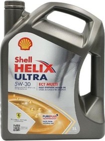 Resim Shell Helix Ultra Ect C3 5W-30 Tam Sentetik Motor Yağı 5 L 