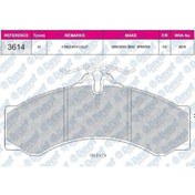 Resim Fren Balatasi Sprinter 408 412 414 Vw Lt35-50 1995- 504619769 