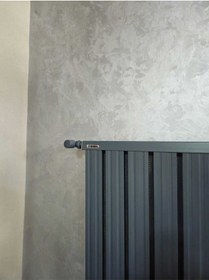 Resim Alüminyum Panel Radyatör Klasik 525x20 Ral 7016 Antrasit Gri 