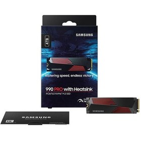 Resim Samsung 990 Pro MZ-V9P4T0CW 4 TB M.2 NVMe 22x80 SSD 