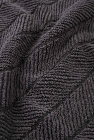 Resim Odisha Ayak Havlusu Banyo Paspası 50x80 - Antrasit / 50 x 80 cm 