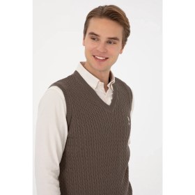 Resim U.s. Polo Assn. Erkek Vizon Süveter 50318160-VR052 