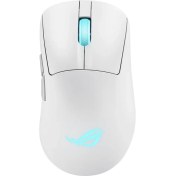 Resim Asus Rog Kerıs Iı Orıgın Kablosuz Oyun Mouse'u, 64G Hafif, Ergonomik, Değiştirilebilir Swıtch Yuvası, 42K Optik Sensör, Rog Mikro Swıtch Iı, Rog Omnı Alıcı, 5 Programlanabilir Tuş Beyaz 