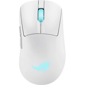 Resim Asus Rog Kerıs Iı Orıgın Kablosuz Oyun Mouse'u, 64G Hafif, Ergonomik, Değiştirilebilir Swıtch Yuvası, 42K Optik Sensör, Rog Mikro Swıtch Iı, Rog Omnı Alıcı, 5 Programlanabilir Tuş Beyaz 