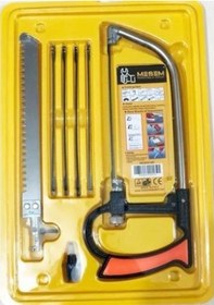 Resim Meşem M-598 Kıl Testeresi Seti Takımı 7'li 