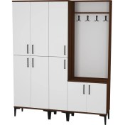 Resim Kalender Dekor Rose-1-3-4 Portmanto Vestiyer Ayakkabılık RS03 
