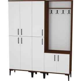 Resim Kalender Dekor Rose-1-3-4 Portmanto Vestiyer Ayakkabılık RS03 