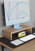 Resim CMKStore Monitör Yükseltici Bilgisayar Ekran Yükseltici Atlantik Çam 